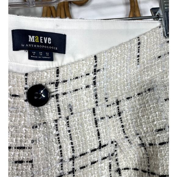 Maeve Tweed Shorts white, black 6 - Picture 4 of 8